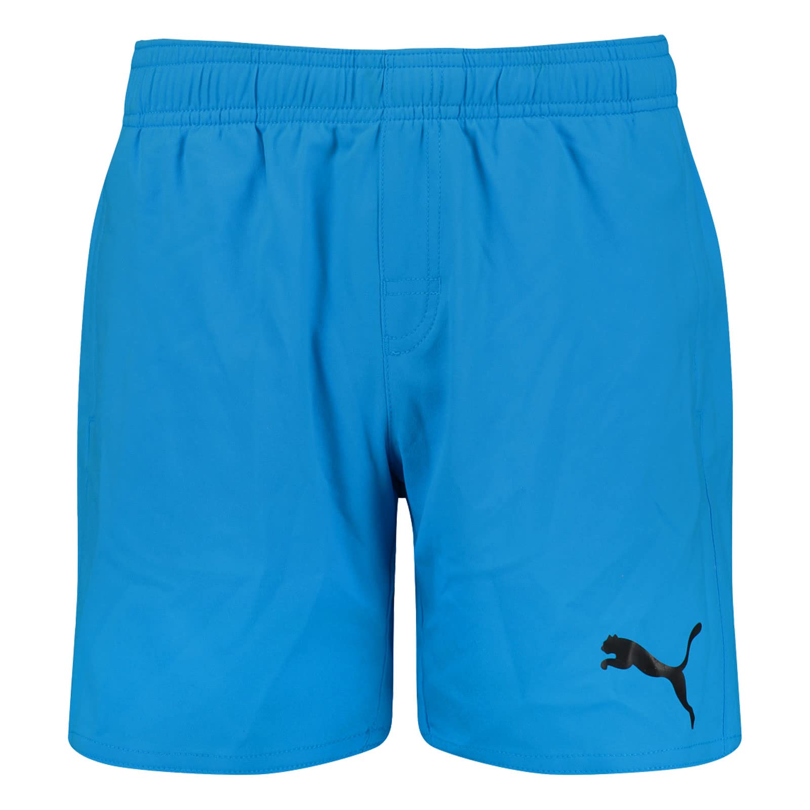 Puma Medium Length Shorts Swim Trunks, Blue