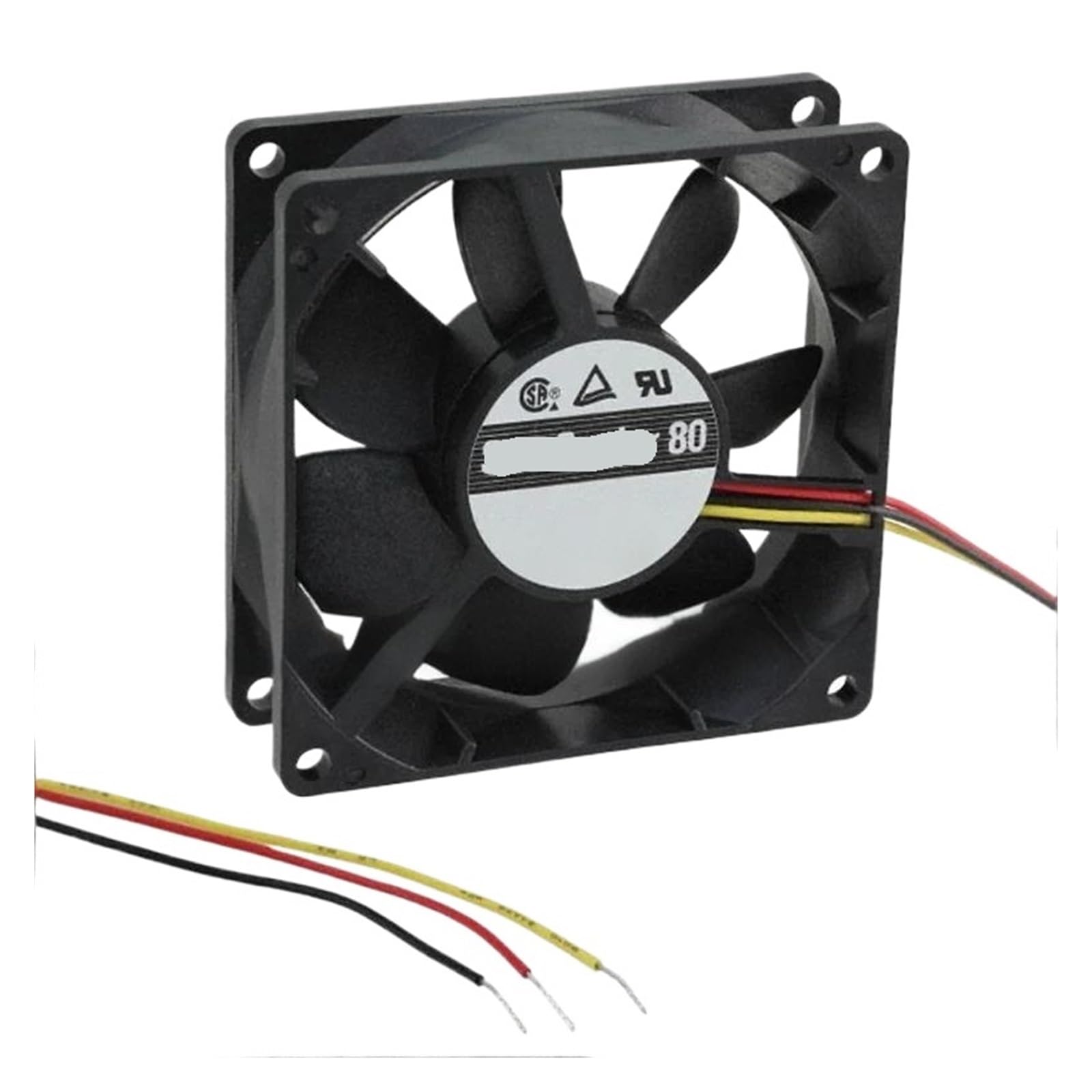 Lzikkgki One Color 9A0824h4d011 24Vdc Fan 80X80x25mm 1.68W 3Wire 2900Rpm