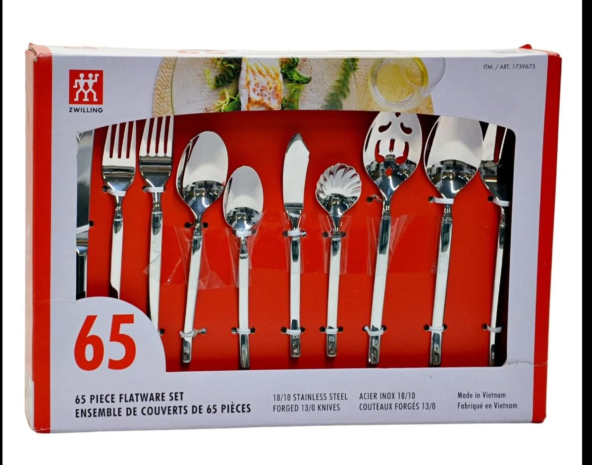 Amazon.com | ZWILLING Series Opus 65-Piece Stainless Steel