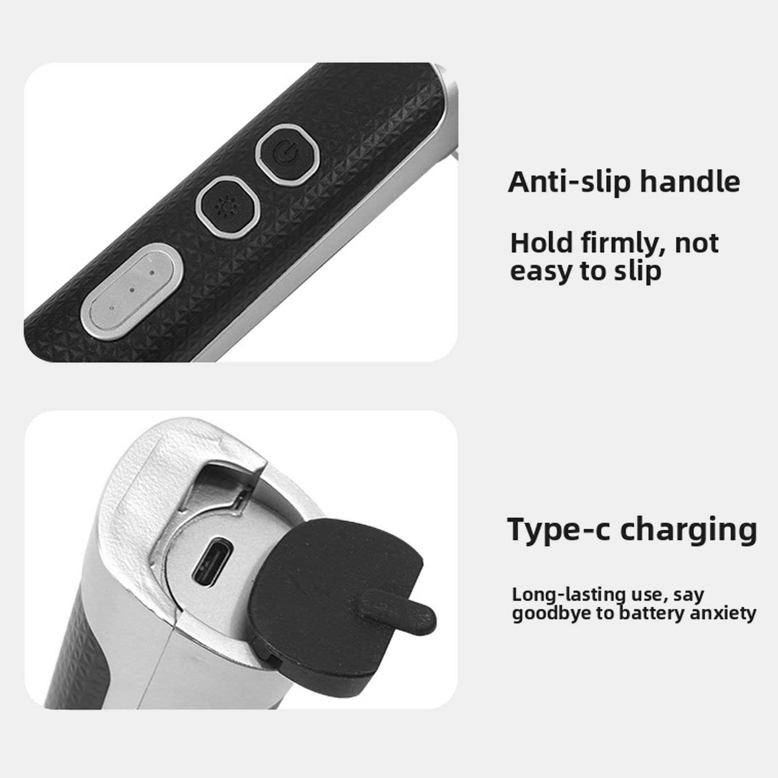 Cepillo Eléctrico para Parrilla, Limpiador Inalámbrico para | Estropajo de Alambre de Acero Inoxidable, Batería 4000 MAh, Plegable