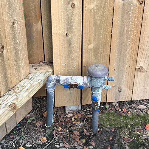 PF WaterWorks PF0692 NoFREEZE Outdoor Sprinkler Vacuum Breaker Freeze Protection Cover/Sock-Hiigh Quality 3M Thinsulate Insulation-Size Large (18" x 18"), Black by PermaFLOW - Image 2