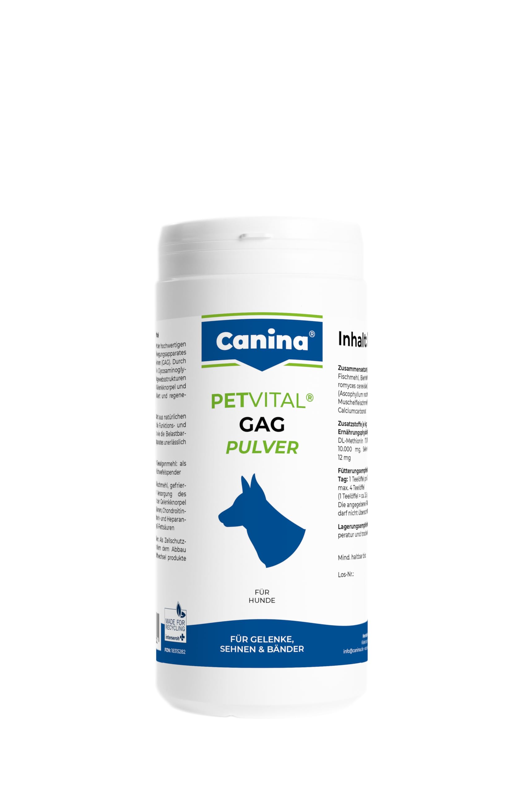 Canina Petvital Gag Pulver, 1er Pack (1 x 1 kg)