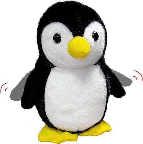 Vista 38 de YH YUHUNG Juguete de peluche de pingüino parlante - Animal de peluche interactivo que repite el juguete para niños