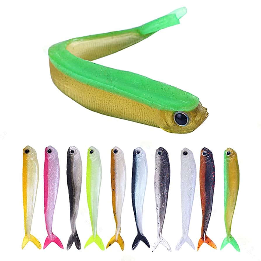 Amazon.co.jp: ラバーフィッシュルアーラバーワームソフトルアー