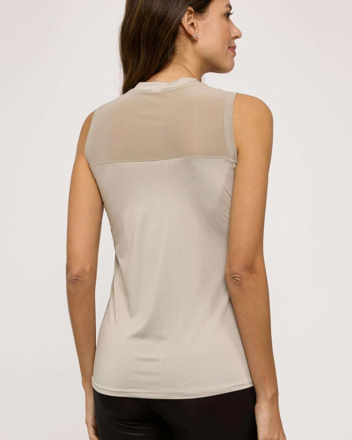 Real Essentials 5 Pack: Women's Dry-Fit Racerback Muscle Tank Tops –Workout Shirts Mesh Insert, Athletic (Available in Plus) - Image 4