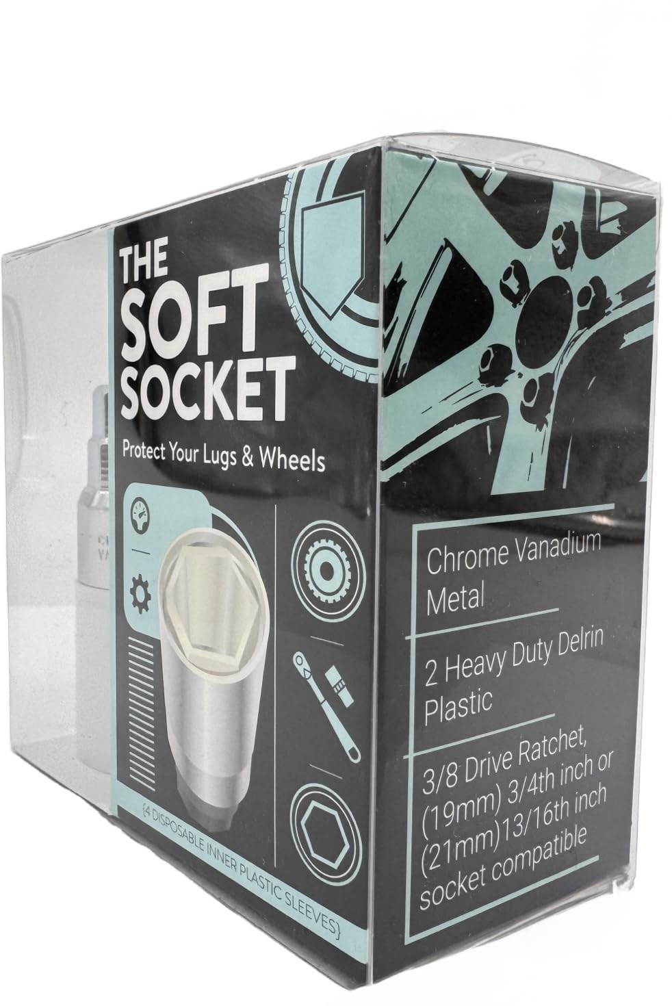 Soft Socket for Lug Nuts 13/16