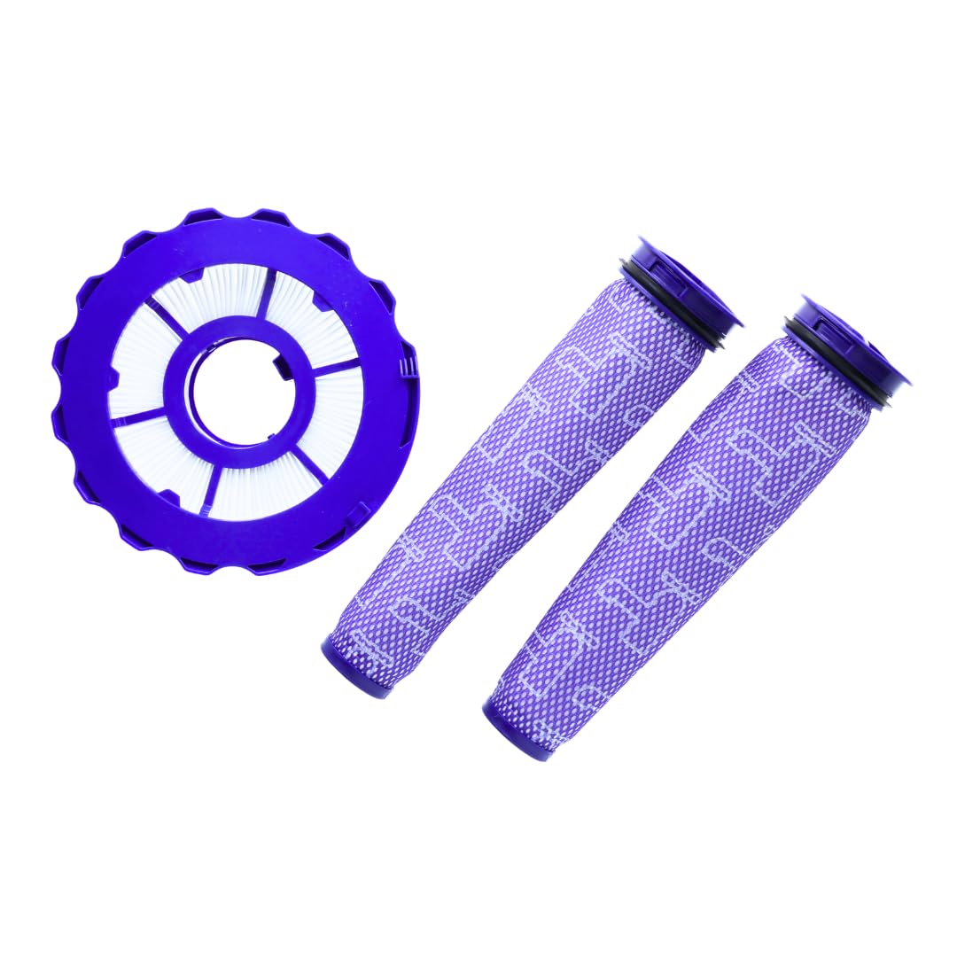 Finest-Filters Filter Set Compatible for Dyson UP22 / DC40 / UP24 / UP34 – Washable Replacement Vacuum Filters (Fits UP22 Light Ball, Animal, Multifloor & UP24 / UP34 Ball / DC40 Models)