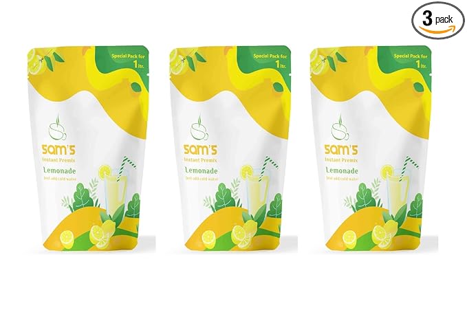 Instant Premix Lemonade 55gm (Pack of 3) | Refreshing Summer Drink | Instant Premix