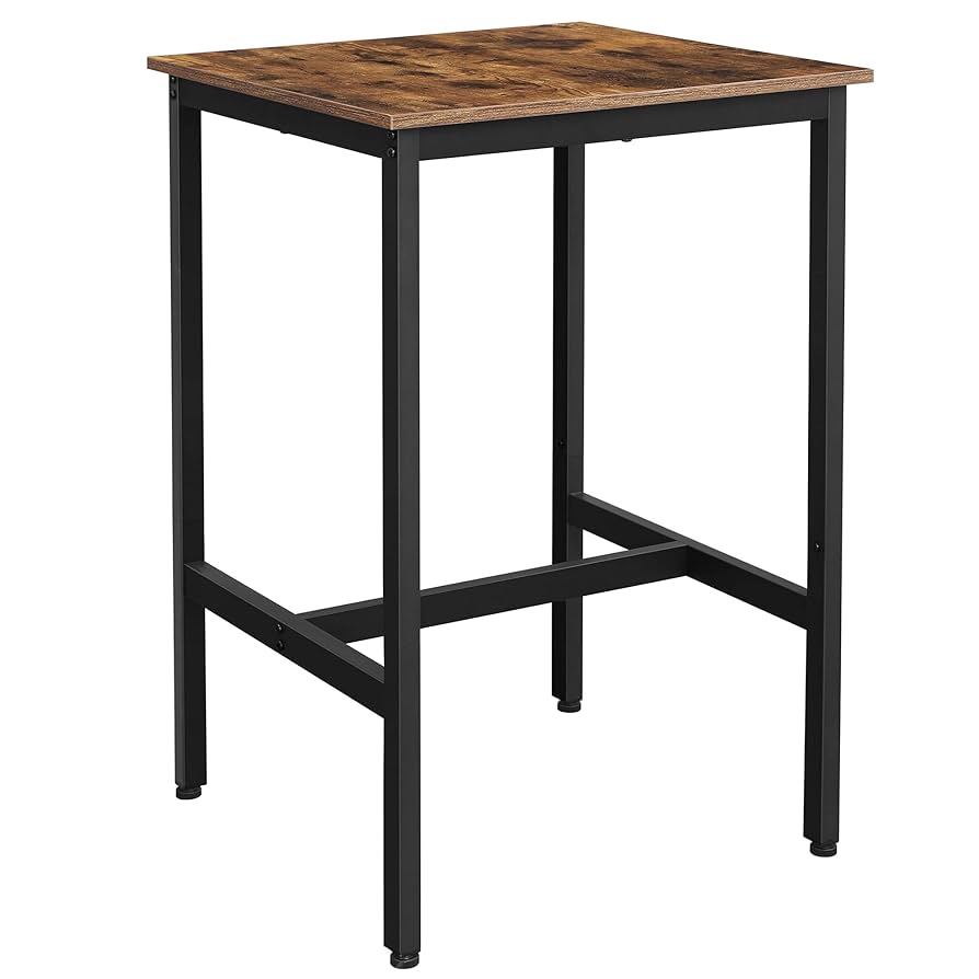 Amazon.com: VASAGLE Bar Table, Small Kitchen Dining Table