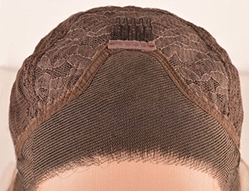 SeraphicWig Beautiful Half Pink Half Blue Silky Straight Synthetic Lace Front Wigs For Women Heat Resistant Long Straight Wig for Party 24inch - Image 4