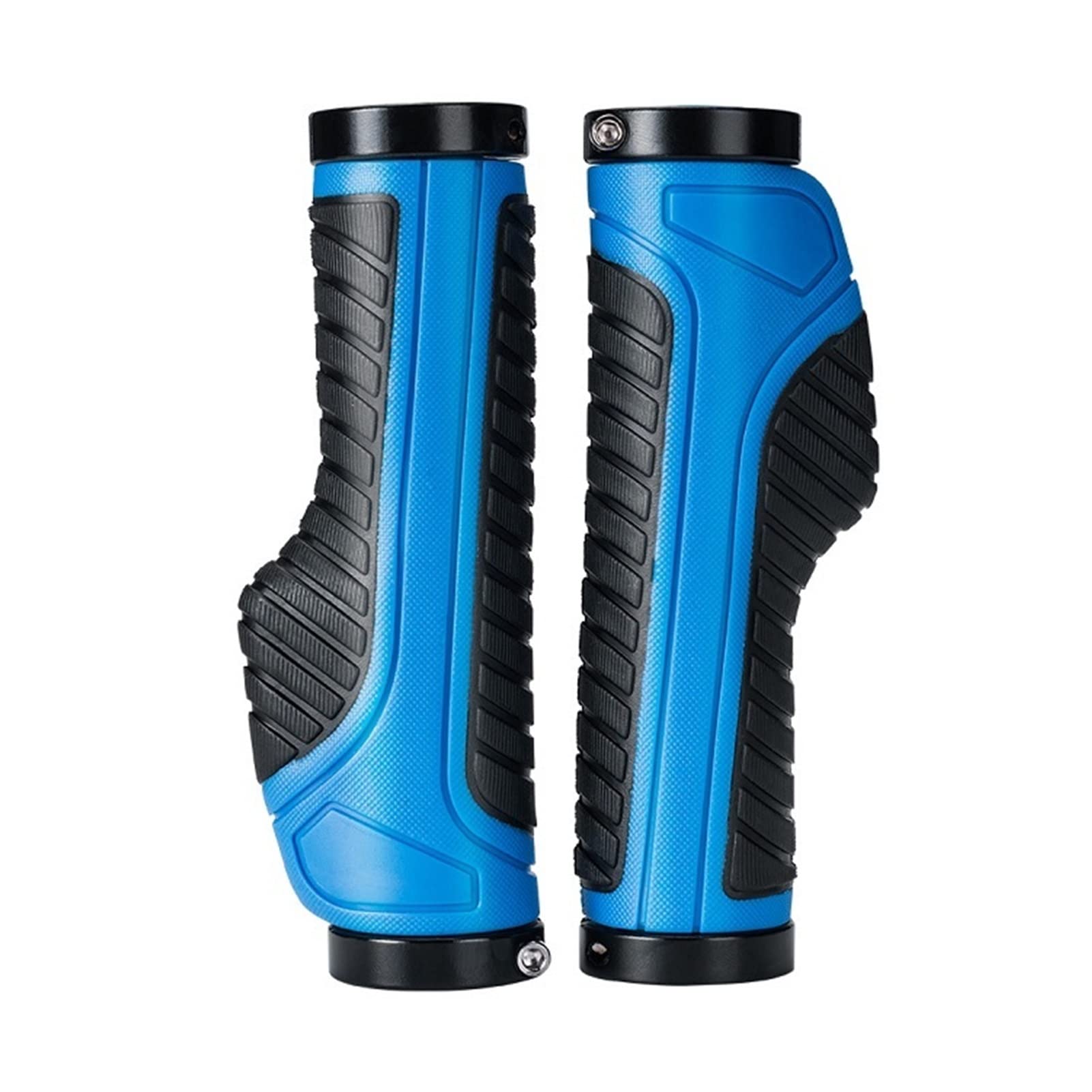 TRUSTTWO Adatto alle impugnature for biciclette Mtb Impugnature for manubrio in gomma a doppia serratura in bici da strada che assorbono le impugnature for bici morbide antisommossa BMX The New (Colo