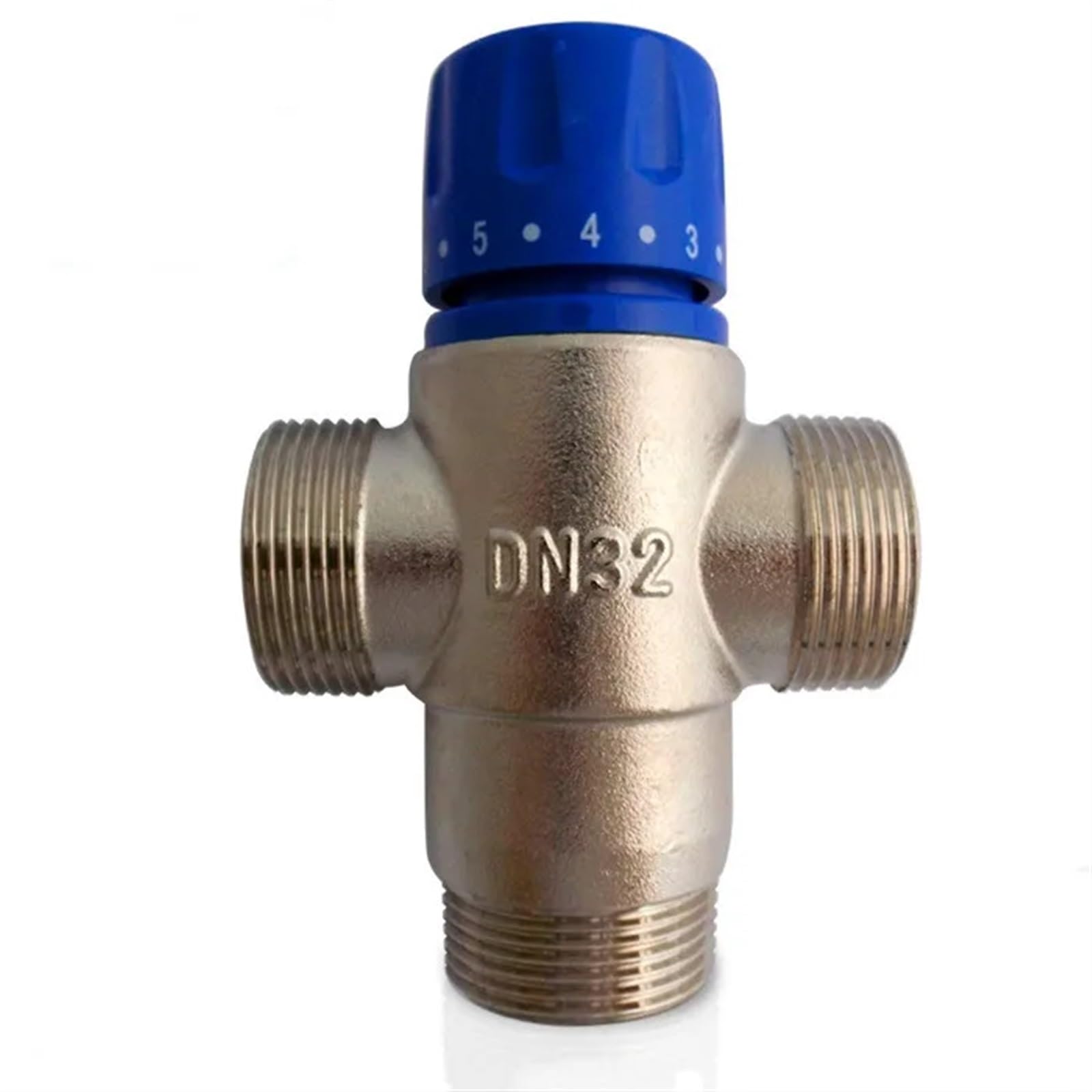 Válvula termostática de mezcla de latón de 1-1/4 pulgadas DN32 para sistemas de energía solar