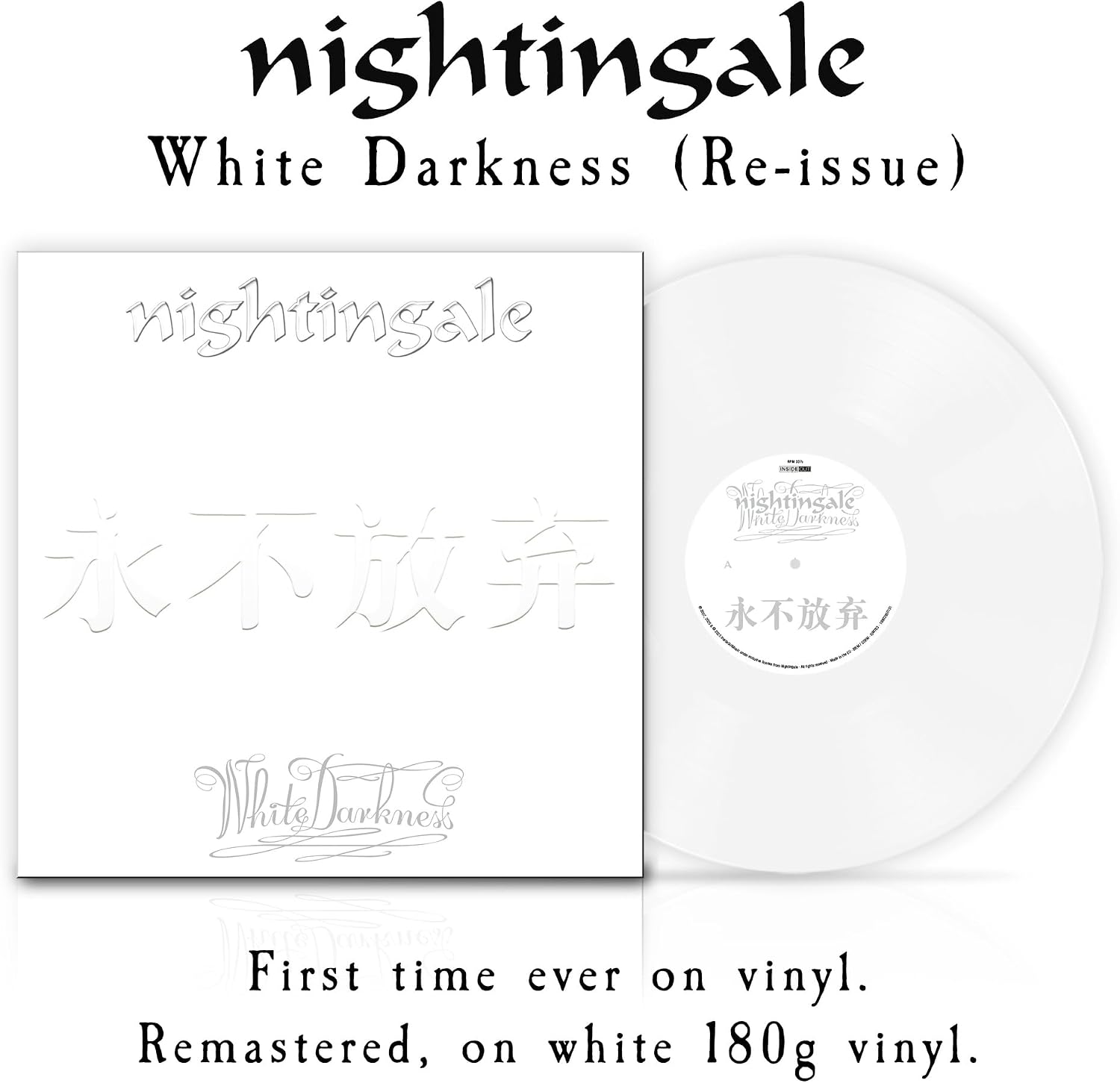 White Darkness Re-Issue Analog