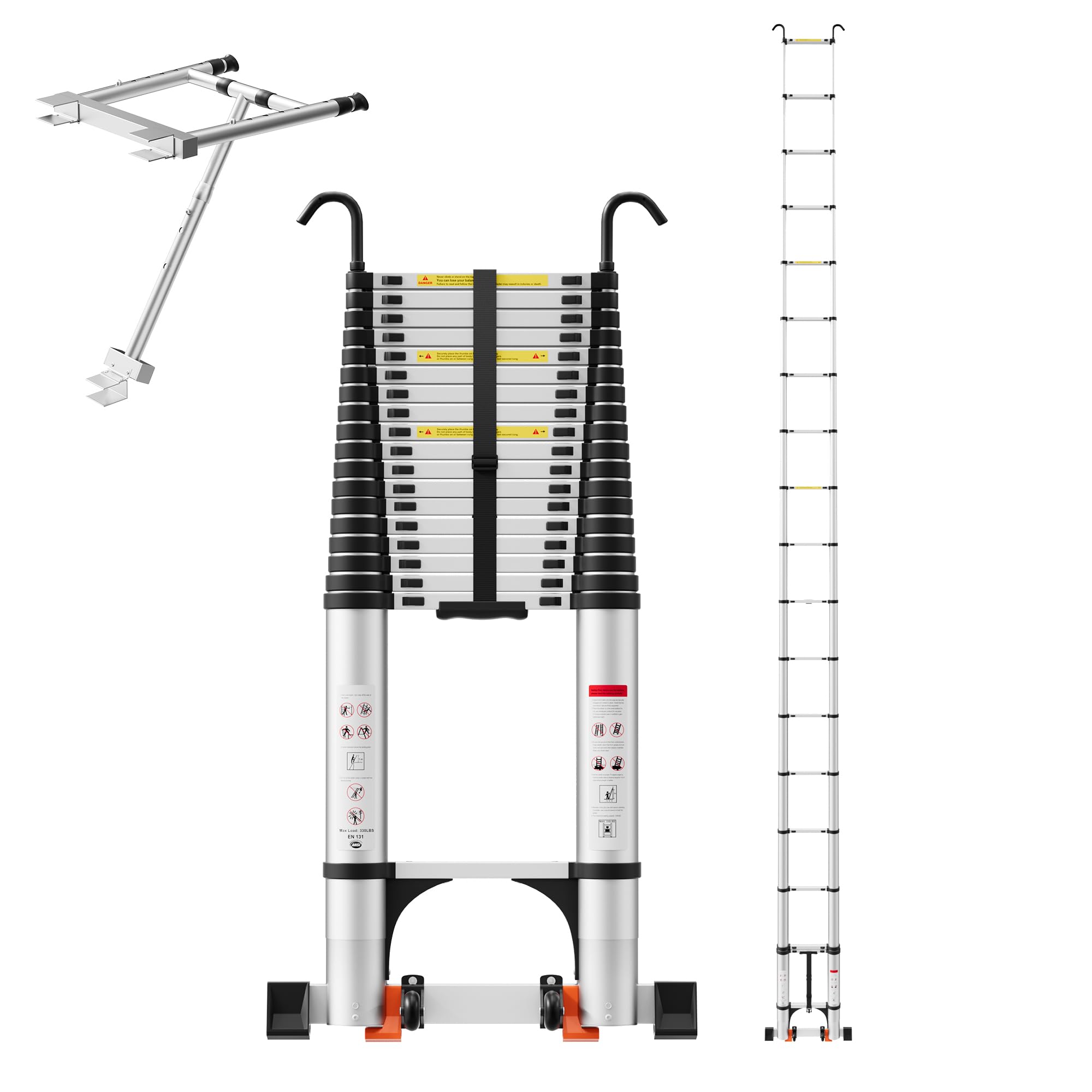 SEEKNEW 28.9 FT Telescoping Ladder
