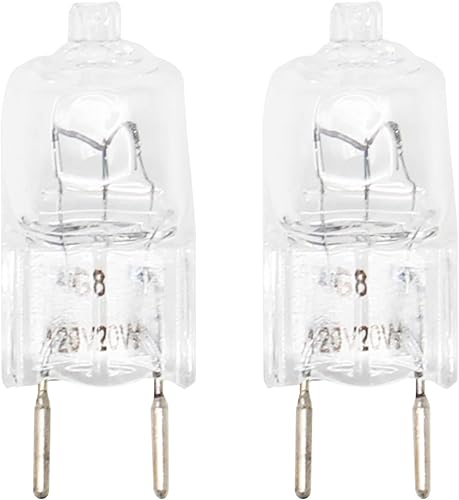 Paquete de 2 bombillas de repuesto para microondas KenmoreSears 36363692301, compatible con KenmoreSears WB25X10019