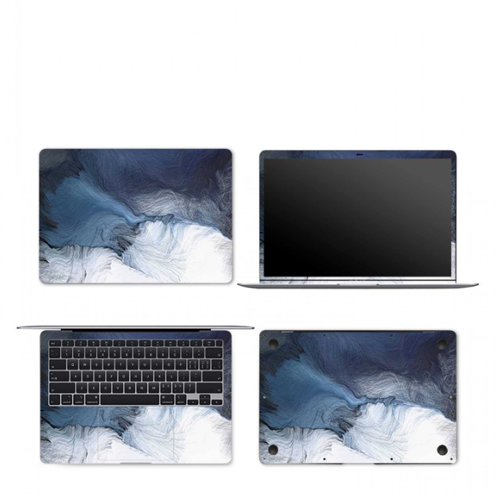 Adesivo per Laptop in Marmo, Vinile, 13,3" 14" 15,6" 17,3" Adesivi per Skin, Decorazioni, Decalcomanie