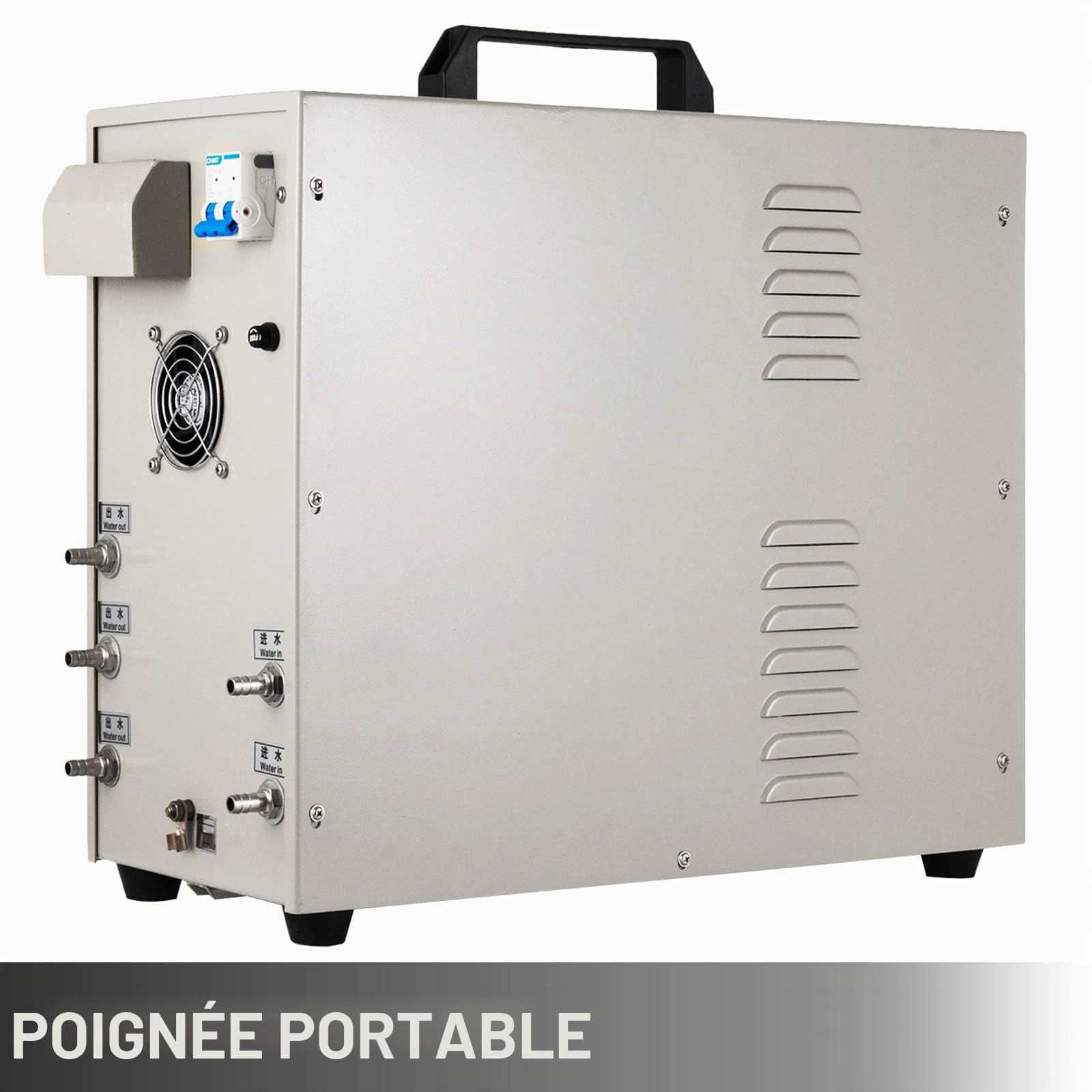 VEVOR 15KW Four à induction haute fréquence 30-100 KHz Four de fusion Four de fusion LH-15A 230V Système de chauffage