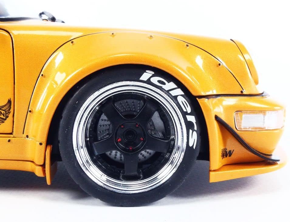 Solido S1807501 1:18 2011 RWB 964-Orange Porsche Collectible Miniature car, Orange : Arts, Crafts & Sewing