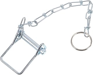 Galvanized Trailer Coupler Pin with Chain Heavy Duty Safety Lock Pin for Secure Towing
