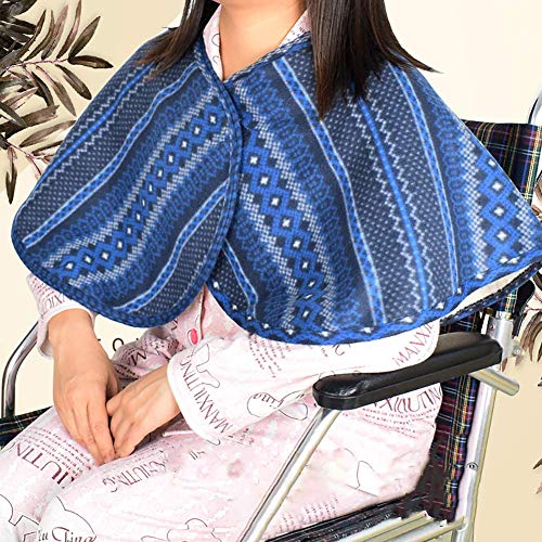XER Manta para Silla De Ruedas Calentar Felpa Recubrimiento Silla de Ruedas Cubrir Espesar Antiguo Hombre Chal Ocio Manta Capa A Prueba de Viento Cubrir para los Pacientes