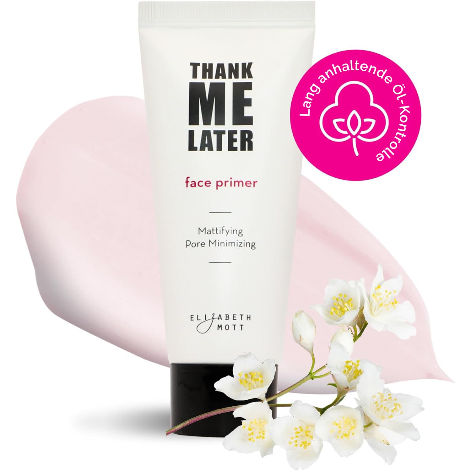 Elizabeth Mott Wasserfester Lidschatten gegen fettige Augenlider und Falten. Matte Face Primer (30 g) Claro
