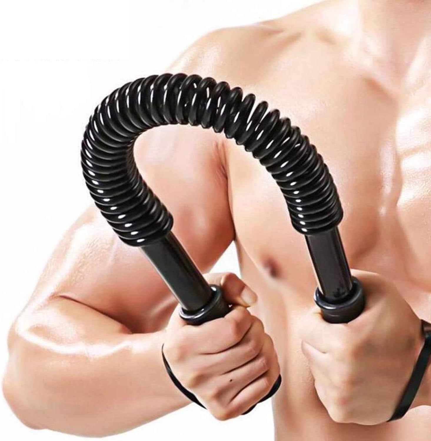 Wirmon Spring Power Twister (20kg) Flex Bar Equipment for Upper Body & arm Strengthening Workout.-image-47