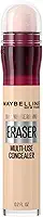 Maybelline NY Instant Age Rewind Corretivo Líquido, Multiuso que Corrige Olheiras e Linhas Finas, Contorna e Ilumina, Alta Cobertura e Fórmula Vegana, Cor 100 Ivory, 6ml