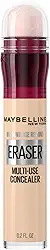 Maybelline NY Instant Age Rewind Corretivo Líquido, Multiuso que Corrige Olheiras e Linhas Finas, Contorna e Ilumina, Alta Cobertura e Fórmula Vegana, Cor 100 Ivory, 6ml