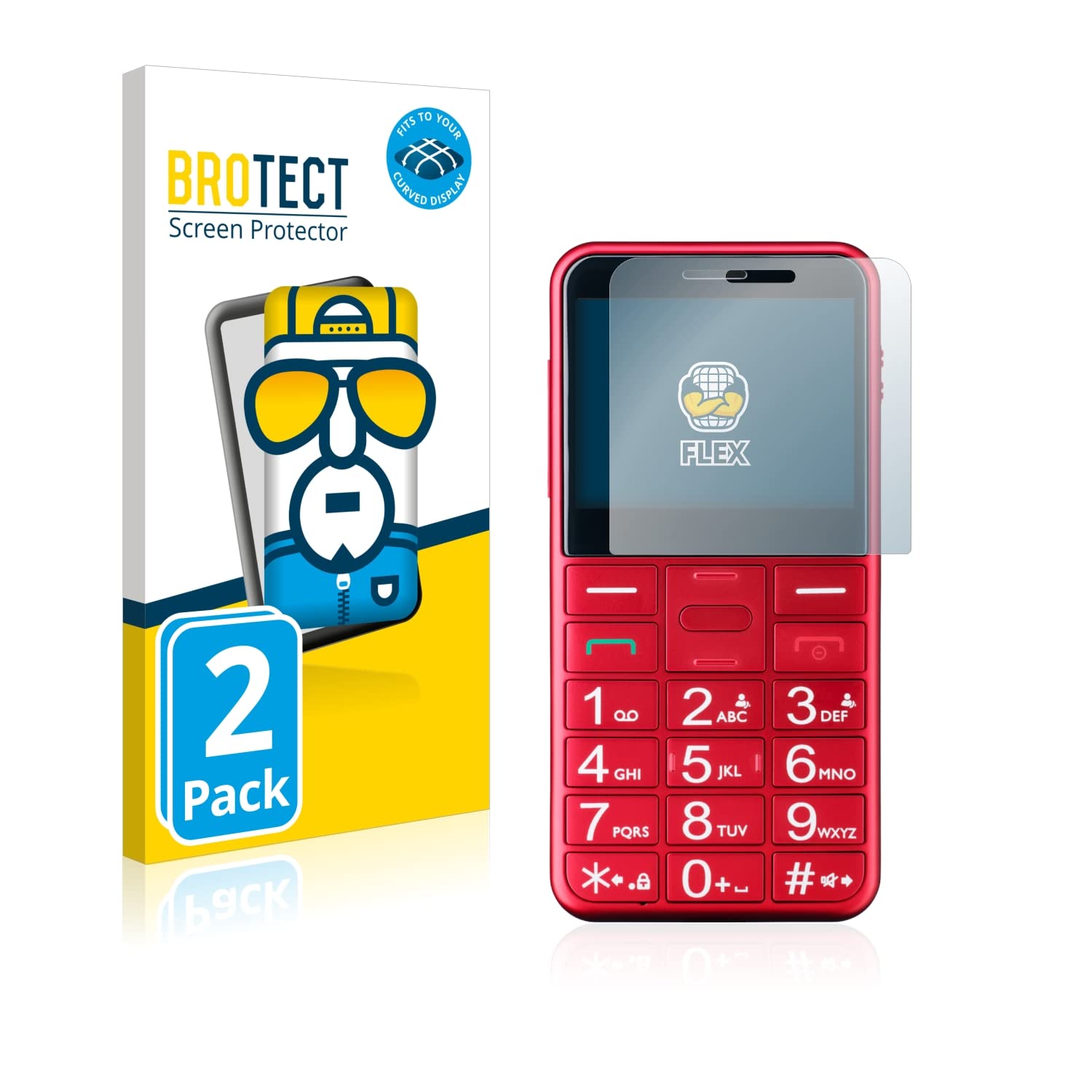 BROTECT 2x Full-Cover Displayschutzfolie Für Timmkoo Q5 – 3D Gebogen, Kratzselbstheilend, Kristallklar & Anti-fingerprint