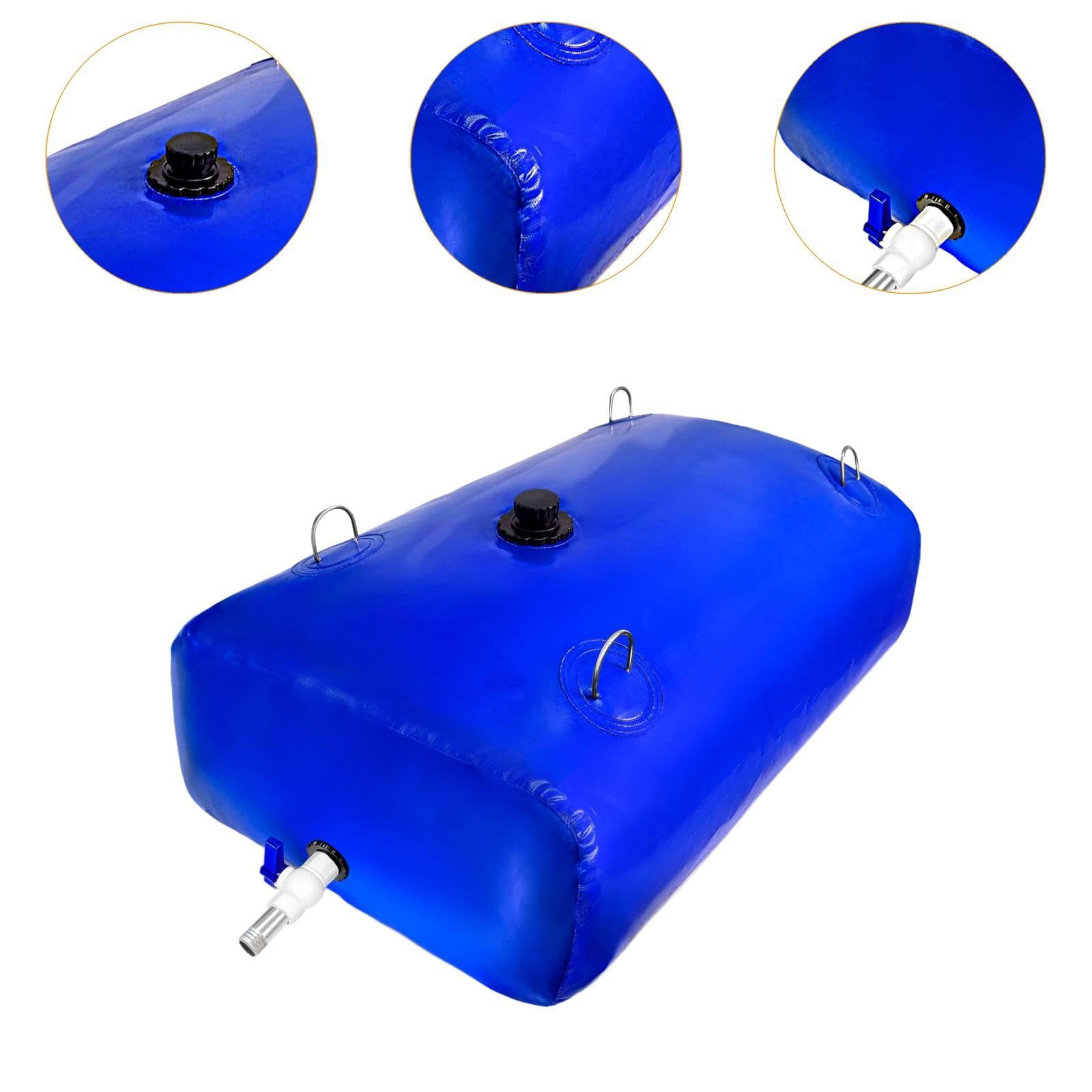 Poche à Eau Portable Grande Capacité, Réservoir d'eau Pliable, 350 L