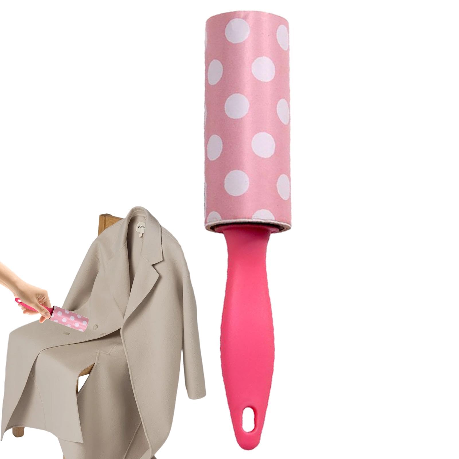 Lint Rollers, Sticky Hair Lint Roller, Cat Lint Includes 30 Sheets, Lint Cleaner, Portable Pet Hair Remover For Clothes, Couch, Carpet, Furniture