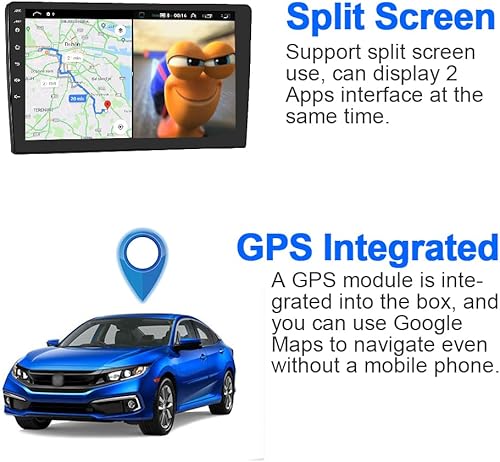 Miniatura 5 de ONINCE CarPlay Magic Box, adaptador inalámbrico CarPlay y Android Auto y transmisión al coche a través de NetflixYouTubeHuluDisney+USB, caja