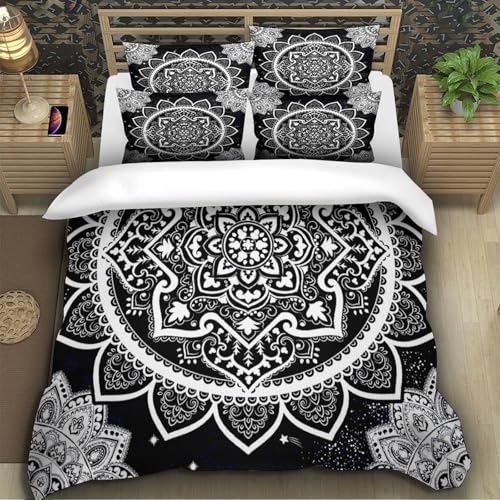 Parure de lit Londres 260x220 cm avec housse de couette microfibres pour lit super king ado