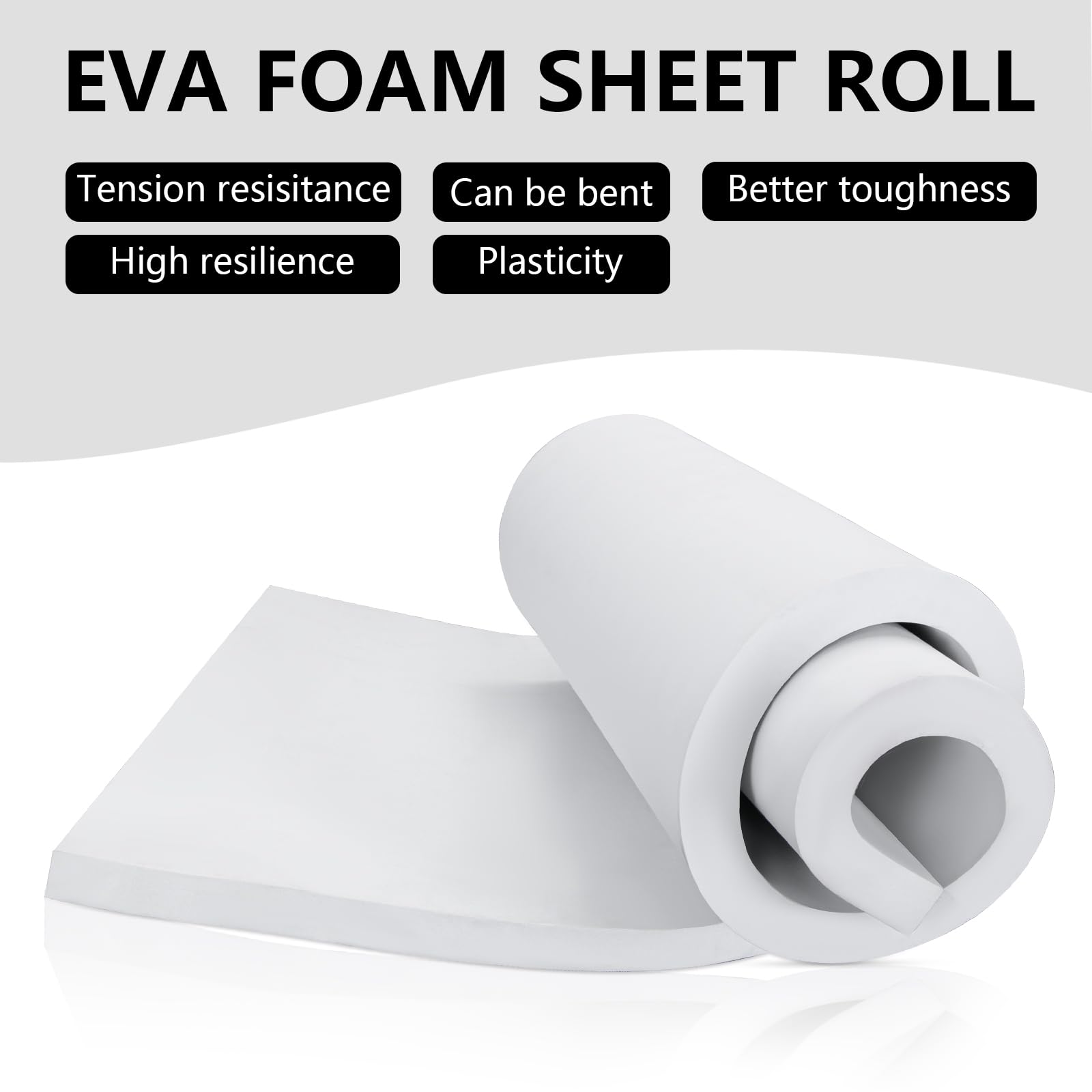 White 20mm EVA Foam Sheets - Image 3