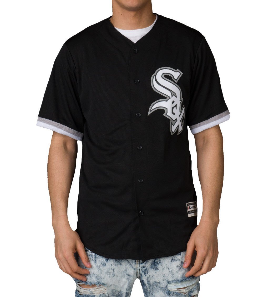 Majestic Chicago White Sox Cool Base MLB Jersey Alternate Black S