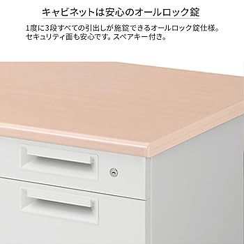 Amazon | プラス オフィスデスク スチールデスク SHデスク 両袖