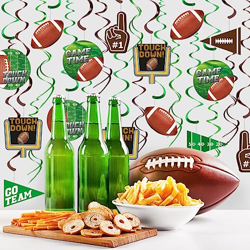 30 Pieces Football Party Decorations Football Hanging Swirl for Football Birthday Party Football Game Day Tailgate Party Supplies - Image 6