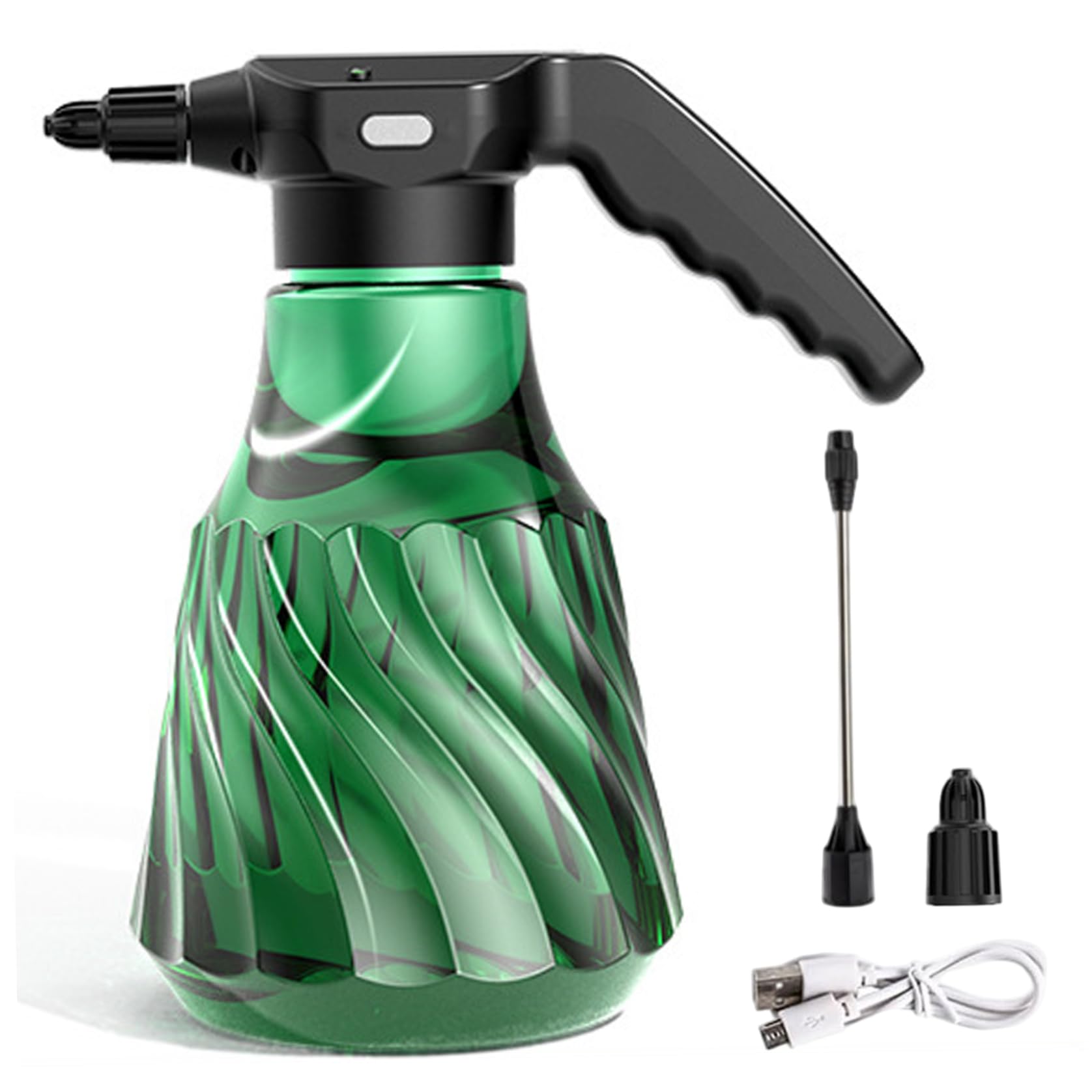 Flacon pulvérisateur électrique 2000ml avec buse longue pour l'arrosage précis