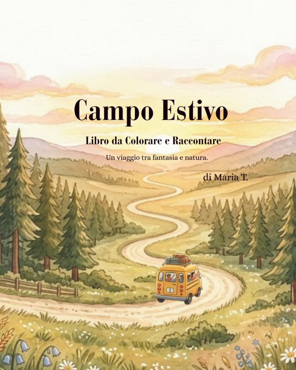 Campo Estivo: Libro da colorare e racontare