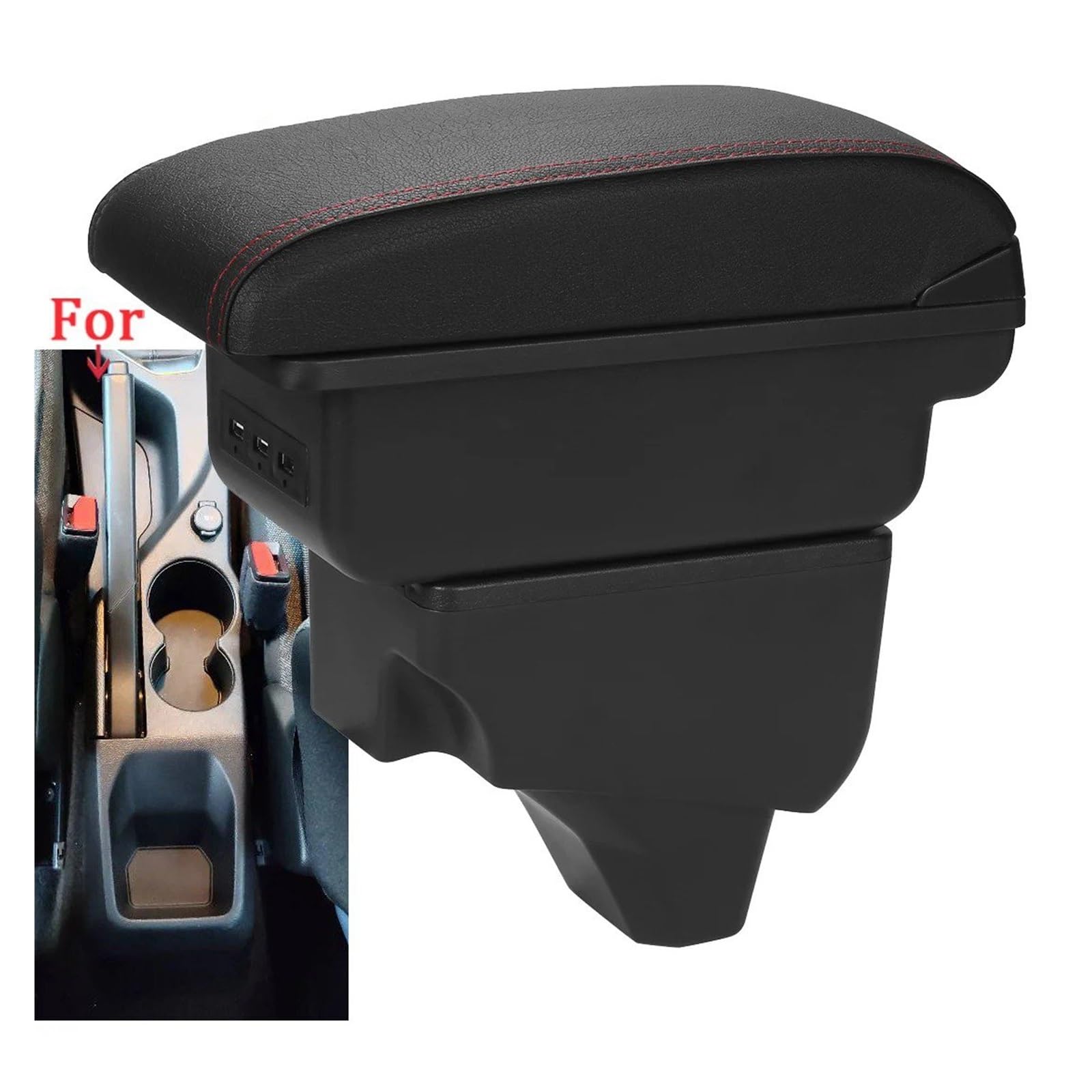 Box Bracciolo Auto per Peugeot 2008 208 2019-2025