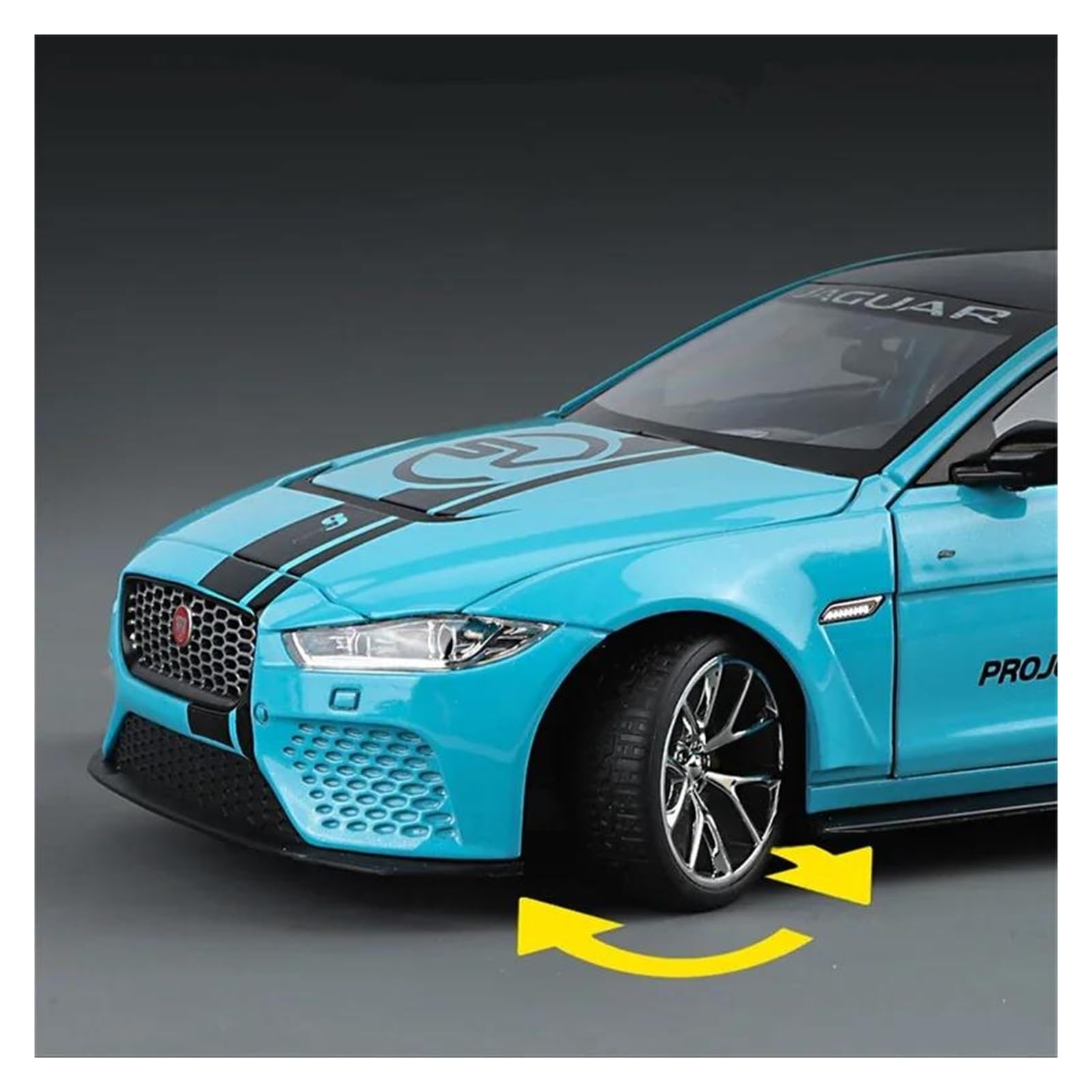 Amazon.com: 1 18 for Jaguar XE SV Project 8 Alloy Sports Car