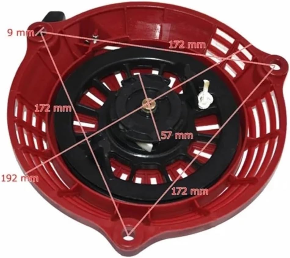 Recoil Starter Suitable for GC190 GCV190 GS190 GSV190 HRB217 HRX217 4 Stroke Engine Motor Mower Pull Start