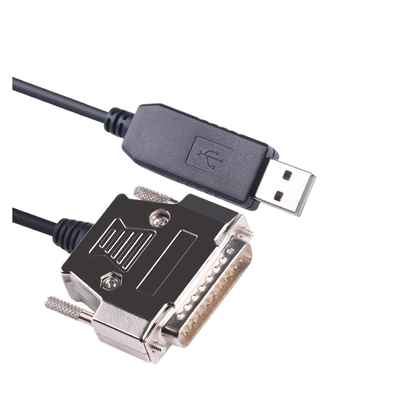 USB to DB25 Male Printer RS232 Serial Cable for Printer TM-T88VI TM-T88V，RS232 Serial Adapter(1.8M)