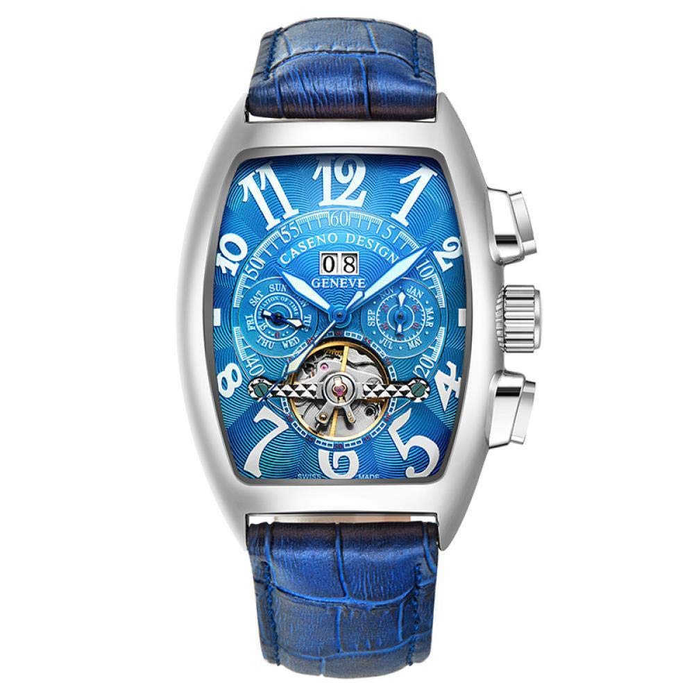 Ourui Armbanduhren,Tonneau-Förmige Mechanische Tourbillon-Herrenuhr