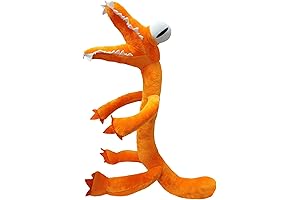 BAKKA Night Plush Toy: Rainbow Friends Plush in Fuchsia, a Delightful 11.8-Inch Collectible