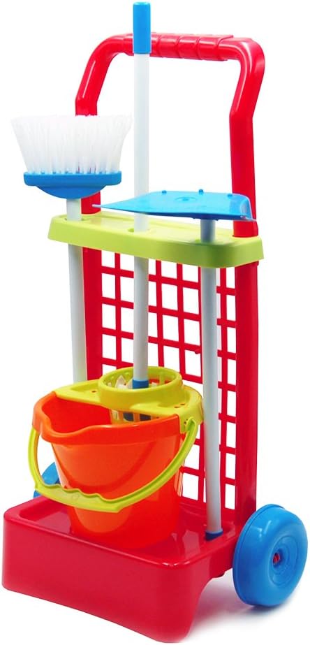 Tachan – Cleaning Trolley with Bucket, Orange (VC 12)