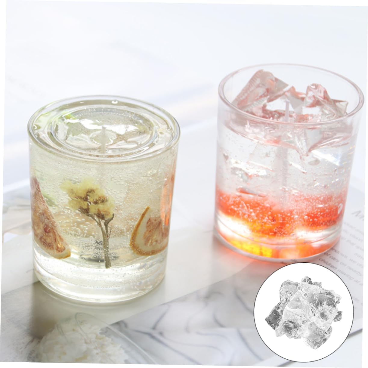 Crystal DIY Candle Wax for Children 500 Grams 1 Bag