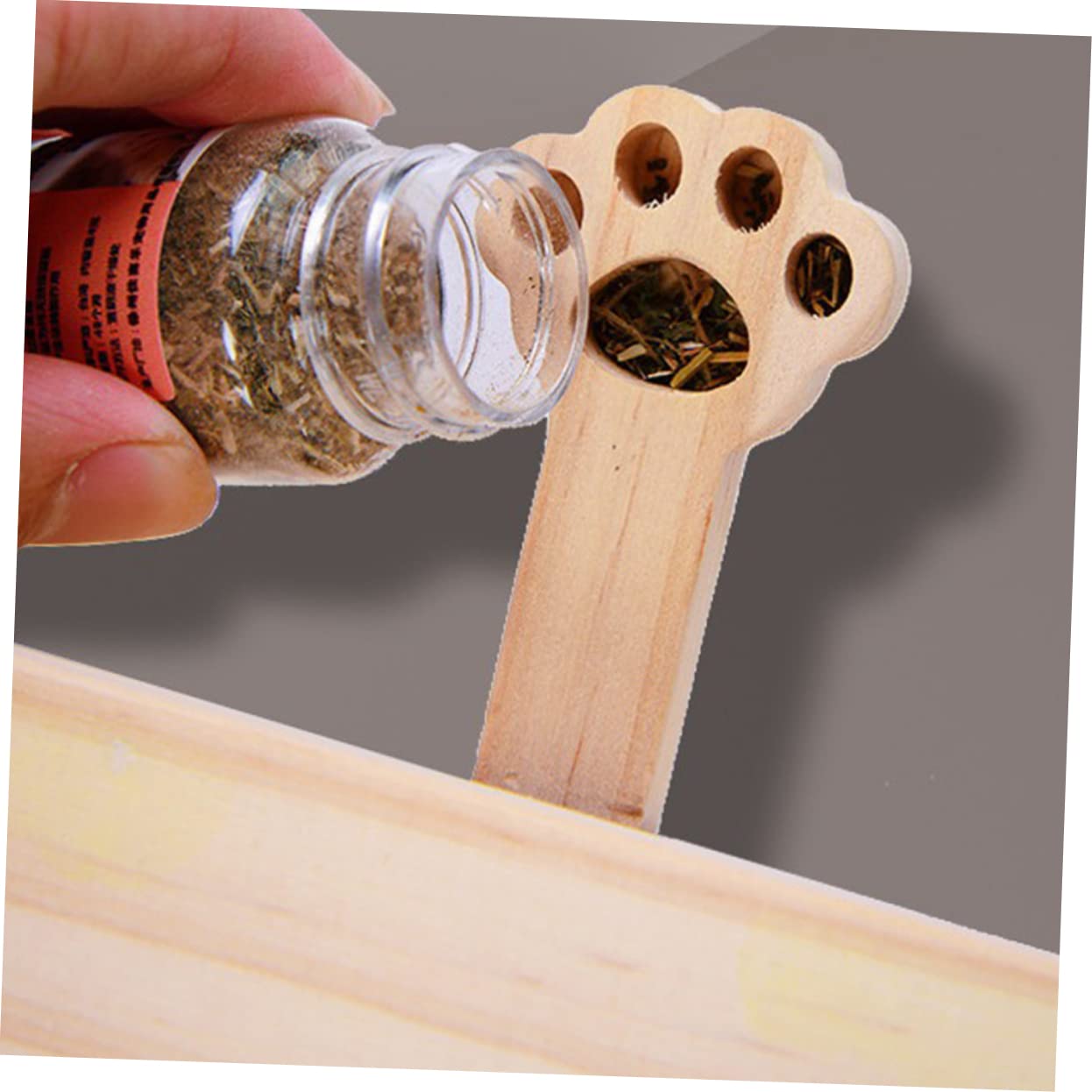 Sosoport Juguete para Gatos y Ratones Rascador Divertido y Creativo Patrón Cloud Beat