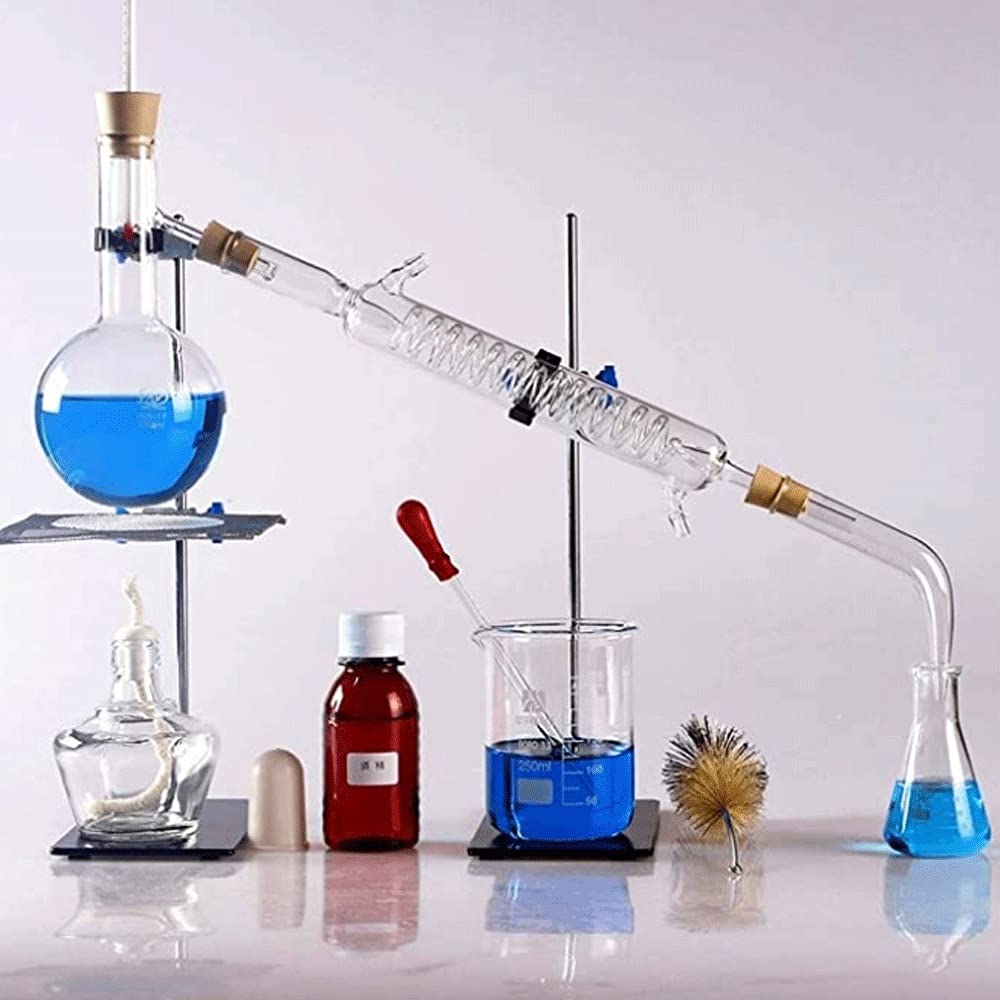 Buy Complete Distillation Set, Distillation Laboratory Still, 12PCS