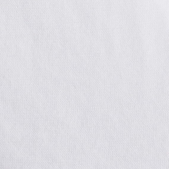 Amazon Basics Breathable, Stretchy 100% Cotton Jersey 3-Piece Bed Sheet Set, Includes Flat and Fitted Sheets, Pillowcase, Twin, White (Pack of 2)